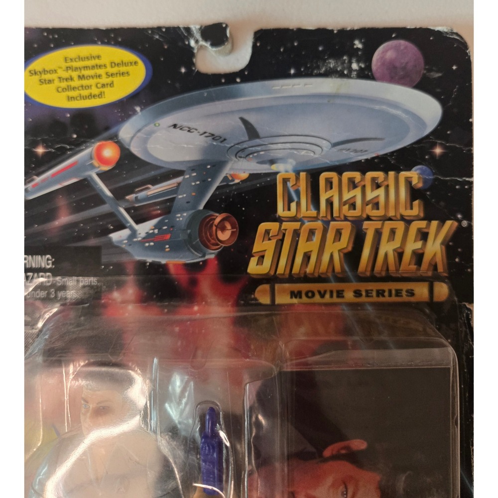 1995 Playmates Classic Star Trek Movie Series Dr McCoy Figure MOC Carded 6453 - Picture 5 of 12
